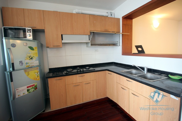 Cheap price furnished apartment with 3 bedrooms for rent in Westlake Tay Ho, Hanoi